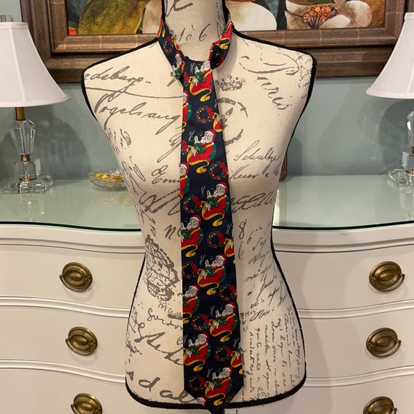 Dior Other - Vintage Dior Monsieur Silk Christmas Tie